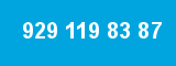 929 119 83 87